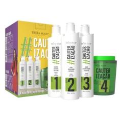 Imagem de kit Cauterização Tróia Hair 4 passos