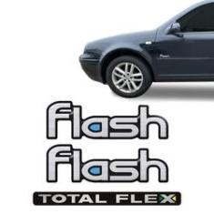 Imagem de Kit Adesivo Flash Golf 99/06 + Emblema Total Flex Volkswagen