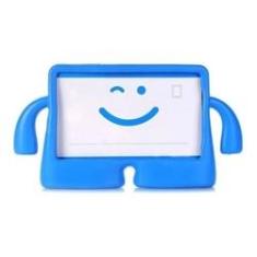 Imagem de Capa Infantil Emborrachada Azul para iPad 7ª geração A2197 A2198 10.2'' Polegadas 2019