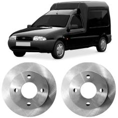 Imagem de Par Disco Freio Courier 1.3 1.4 97 A 2000 Dianteiro Sólido