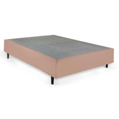 Imagem de Base Para Cama Box Casal Guldi (38x138x188) Natural E Cinza