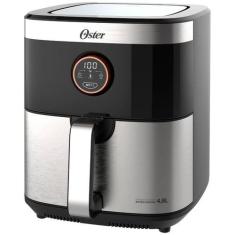 Imagem de Fritadeira Elétrica Air Fryer Oster Black Inox 2 Em 1 4,8L Função Desi