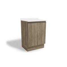 Imagem de Gabinete De Cozinha Modulado Balcão Maxxi G742 1 Porta C/Tampo 60cm No