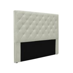 Imagem de Cabeceira Cama Box Casal 140 cm Tania Veludo Prata S04 - D`Rossi