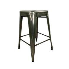 Imagem de Banqueta Tolix Média - Natural Envernizada