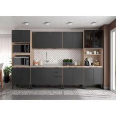 Imagem de Cozinha Completa Firenze 18 pt 2 gv Avena e Grafito