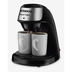 Imagem de Cafeteira Elétrica Mondial Smart + 2 Xicaras De 250Ml C42