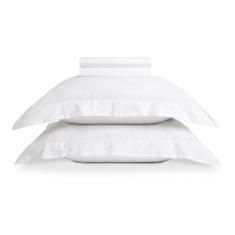 Imagem de Jogo Cama Lençol King Cetim 270 Fios Karsten Domos Branco