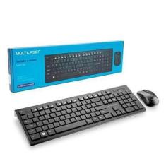 Imagem de Teclado E Mouse Inova Sem Fio 2.4G Receptor Nano - Lenox