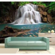 Imagem de Papel de Parede - Paisagens Cachoeira 3D 2M² na 017