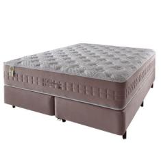 Imagem de Cama BoxColchão Casal Queen Richesse Molas Ensacadas 158x198x73cm Rosa