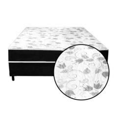 Imagem de Cama Box Conjugado Ortopédico Branco Bamboo 110 X 188 X 40 - Bueno Son