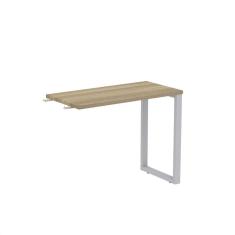 Imagem de Mesa Complemento 900x450mm Mcp90/45p25tub Noce/Cinza