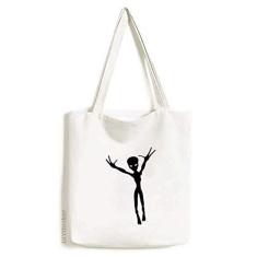 Imagem de Universo e espaço, alienígena, Art Déco, presente, moda, sacola, bolsa de compras, bolsa casual