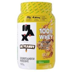 Imagem de 100% Whey Protein Max Titanium & Dr. Peanut 900G