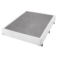 Imagem de Base Box para Colchão Casal AmericanFlex Topázio Gel 24x138x188 cm - Branca