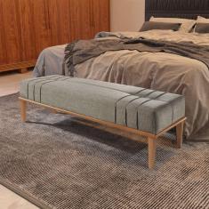 Imagem de Recamier em Linho 150cm Valentin Cinza