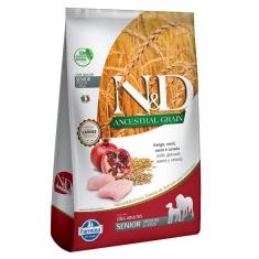 Imagem de Ração Farmina N&D Ancestral Grain Frango Cães Idosos Raças Médias - 2,5 Kg