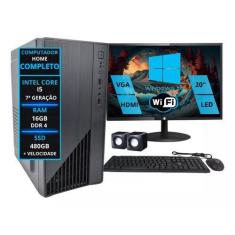 Imagem de Computador Custo Benefício Intel I5, 16gb , 480gb Ssd + Kit - TWO BROT