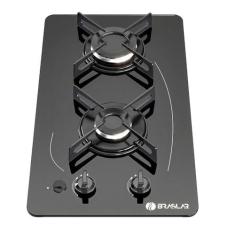 Imagem de Fogão Cooktop Pop 2 Bocas Com Mesa de vidro temperado