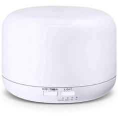 Imagem de Difusor Aromatizador Umidificador Led Ultrassônico Grande 500ml - Umid