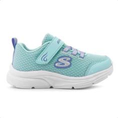Imagem de Tênis Skechers Wavy Lites Blissfully Free Infantil-Masculino
