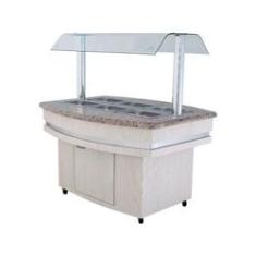 Imagem de Buffet Modulado Linha Luxo Aquecido Frilux Bf001