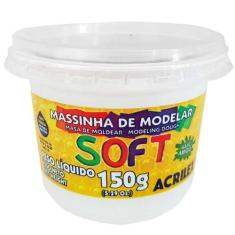 Imagem de Massinha De Modelar 150G Amarela Soft Acrilex