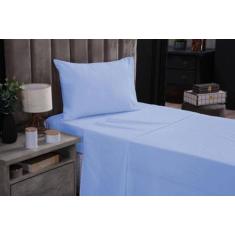 Imagem de Jogo De Lençol Solteiro 3 Peças 100% Algodao Cama Box Com Lençol De Ci