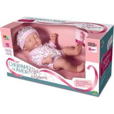 Imagem de Boneca Cheirinho De Amor Reborn Dormi - Milk