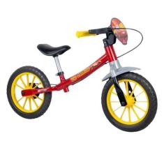 Imagem de Bicicleta Infantil Balance Equilíbrio Sem Pedal Aro 12 Personagem Carr