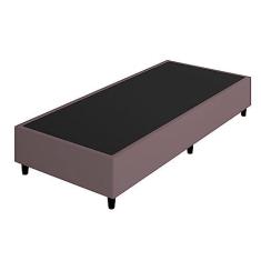 Imagem de Base Box Solteiro Reforçado Arte Cúbica Estofados Itália 37x88x188cm Rose