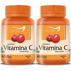 Imagem de Kit 2 Und Vitamina C 60Cps (1 Ao Dia) Duom