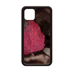 Imagem de Capa Simpol Red Maple Leaf Plant Picture para iPhone 12 Pro Max para Apple Mini Mobile Case