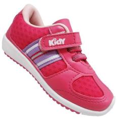Imagem de Tênis Infantil Feminino Casual Kidy Colors 009-0847-0312