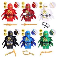 Imagem de Bonecos Blocos De Montar Ninjago Super Dragon Capa - Wm