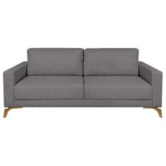 Imagem de Sofá 3 Lugares Henry Veludo Cinza 190 cm