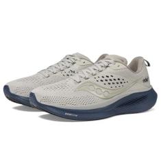 Imagem de Saucony Tênis masculino Ride 17, Pomba/azul-marinho, 39