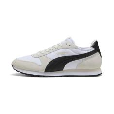 Imagem de PUMA Tênis masculino St Miler, Puma branco-puma preto e cinza vapor, 38