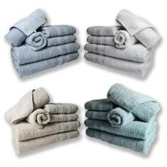 Imagem de Jogo De Toalhas 8 Banhos 8 Rostos 8 Grande Grossa