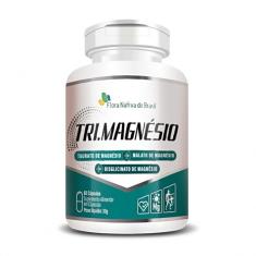 Imagem de Tri magnésio (Taurato, Malato e Quelato) 500MG 60 caps - Flora Nativa