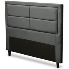 Imagem de Cabeceira Casal Quarto Movale Estoril com Pés PVC 140cm