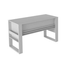 Imagem de Mesa Canto P/escritório Me4146 Branco - Tecno Mobili
