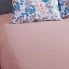 Imagem de Jogo de Lençol 3 Peças Portallar Casa Tailandia/Rosa Antigo Queen