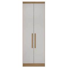 Imagem de Guarda Roupa Rizon Módulo 2 Portas 3 Gavetas Novo Horizonte Cor Cumaru