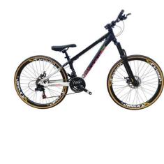 Imagem de Bicicleta Vikingx Tuff 44 Aluminio Aro 26 Freio a Disco 21v Suspensão 