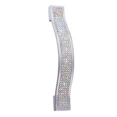 Imagem de Maçaneta de cristal de diamante para móveis 11/14 cm Strass Gaveta para armário Puxador de porta de armário de cozinha Hardware de maçaneta de móveis, colorido1