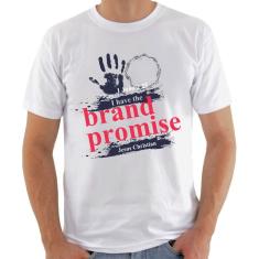 Imagem de Camiseta eu tenho a marca da promessa roupas evangelicas