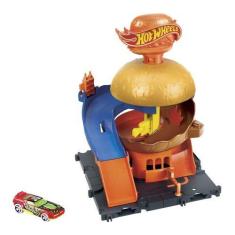 Imagem de Pista Hot Wheels City Lanchonete De Hambúrgueres - Mattel