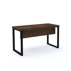 Imagem de Mesa de Escritório Madeira 150x70x75cm M150/70pe40tub Embua Terra/Preto